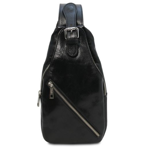 Kevin - Leather crossover bag